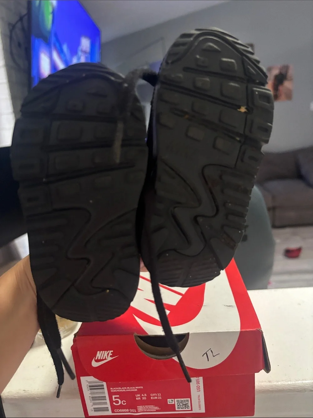 Nike Kids Black Low-Top Sneaker